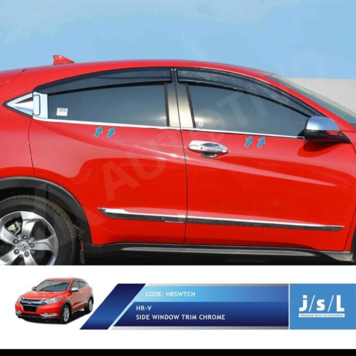 [New] Lis Kaca Jendela Chrome Honda Hrv Diskon