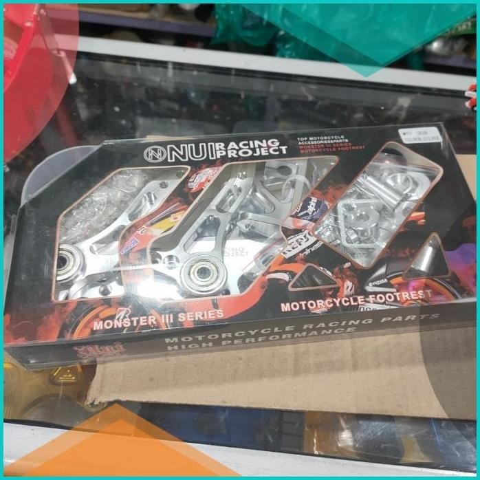 underbone footstep depan honda cb 150r cbr 150r new facelift pnp cnc 1