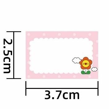 

DFG - Sticker Thank You Label isi 350 Cutting Stiker Label Nama Buku Anak TERLARIS