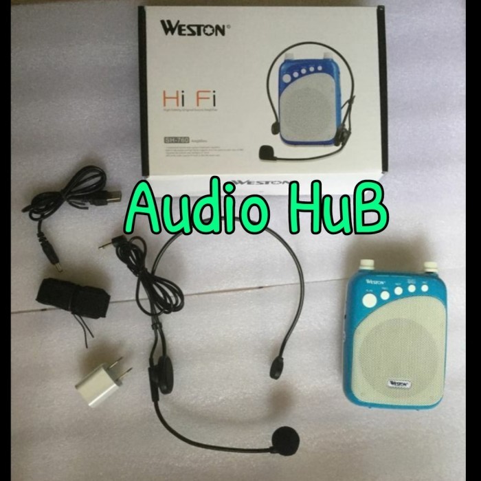 

[Baru] Waistband Weston Sh 760 Speaker Pinggang Tour Guide Sh760 Guru Waist Terbatas