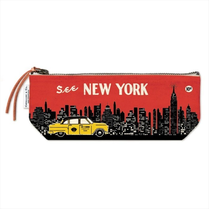 

[Baru] Cavallini Nyc Skyline Mini Pouch Diskon