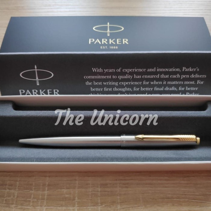 

[Baru] Pen Parker 45 Stainless Steel Gt Ballpoint Terbatas