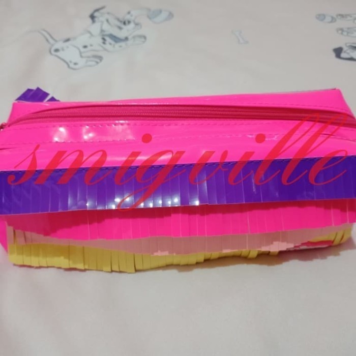 

[Baru] Smiggle Fringe Box Pencil Case - Tempat Pensil Smiggle Terbaru