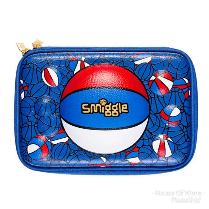

[Baru] Smiggle Bball Hardtop Pencil Case - Tempat Pensil Smiggle Terbatas