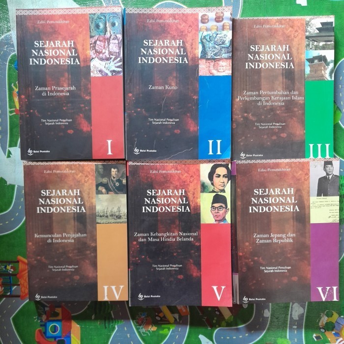 

[Baru] Paket Sejarah Nasional Indonesia Jilid 1 - 6 Berkualitas