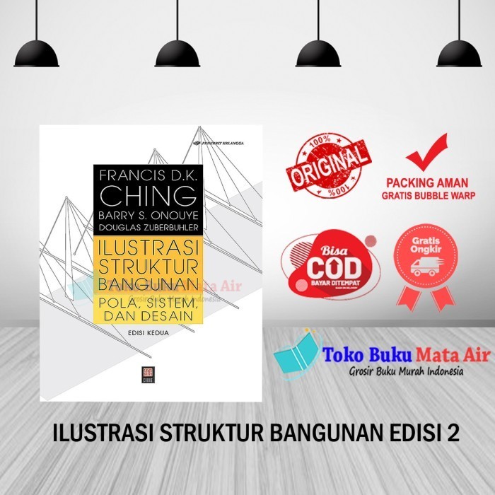 

[Baru] Best Seller Original Ilustrasi Struktur Bangunan Ed 2 Francis Erlangga Terbaru