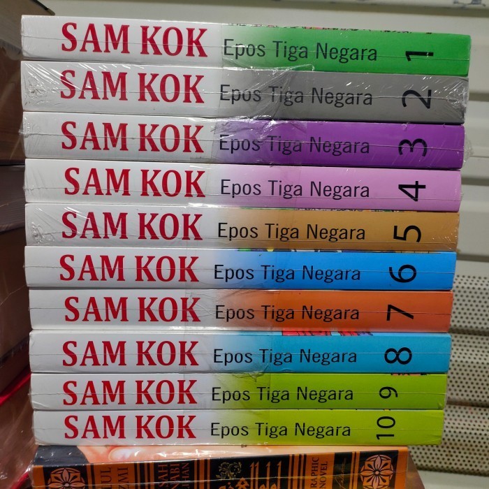 

[Baru] Buku Sam Kok Epos Tiga Negara Lengkap 1-10 Terbatas