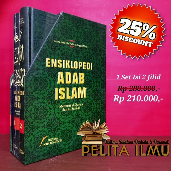 

[Baru] Buku Ensiklopedi Adab Islam Menurut Al-Quran Dan As-Sunnah 1 Set Limited