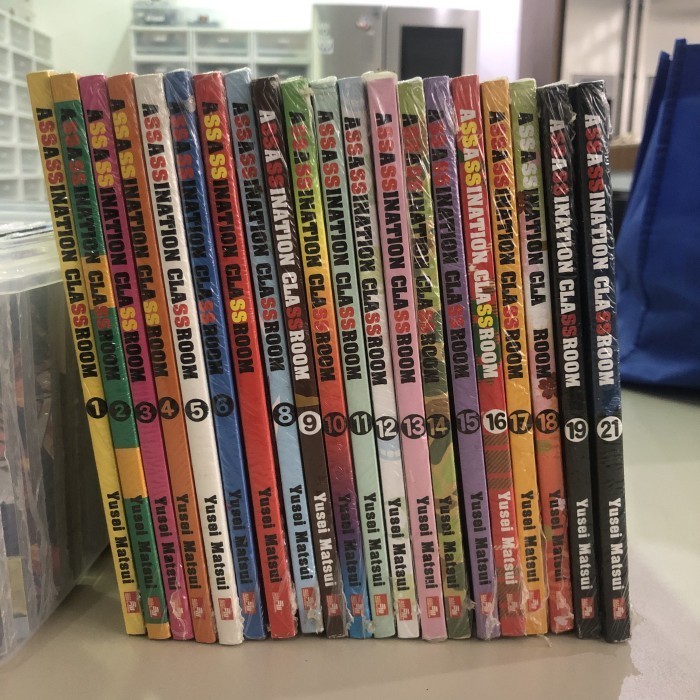[COD] Komik Assassination Classroom Set Vol 1 - 21 Segel Terbaru