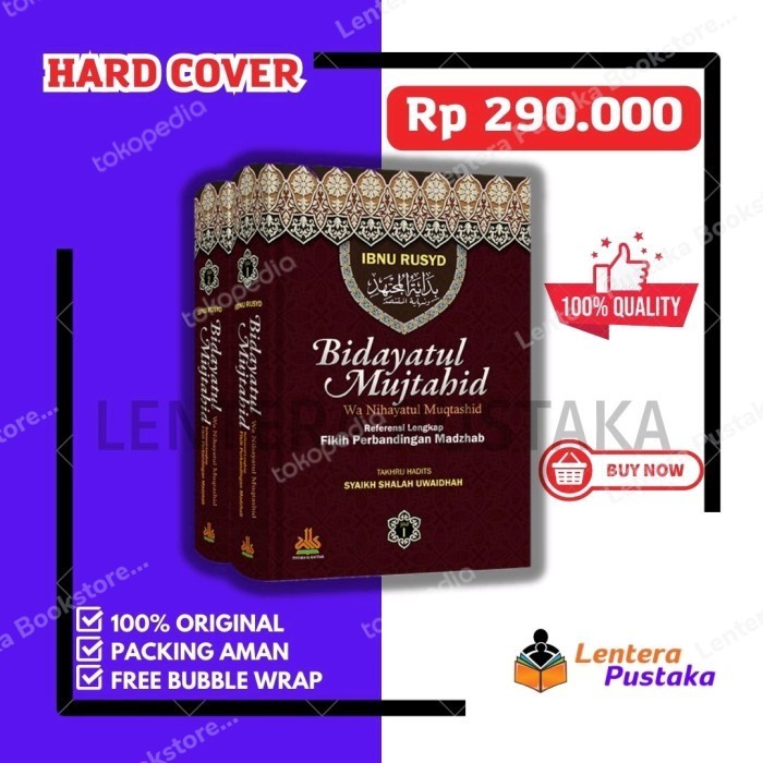 

[Baru] Buku Islami Bidayatul Mujtahid Hard Cover Original Terbatas