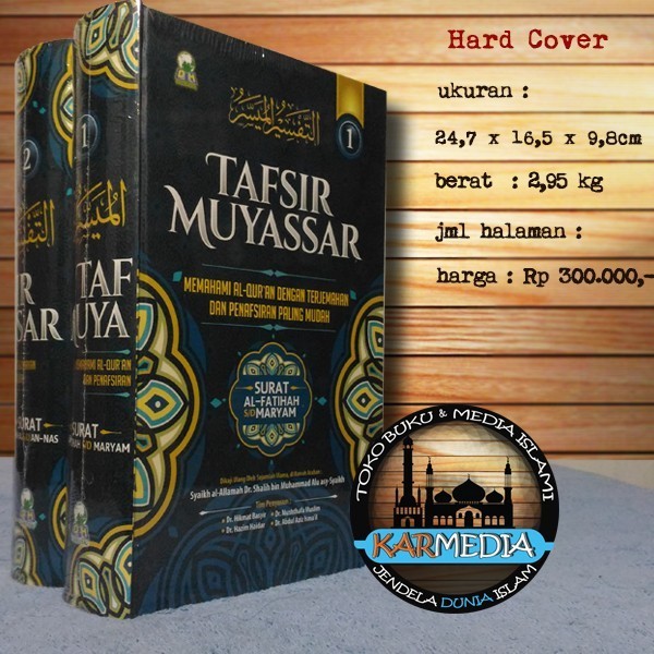 

[Baru] [ 1 Set ] Tafsir Muyassar - Darul Haq - Karmedia Terbaru