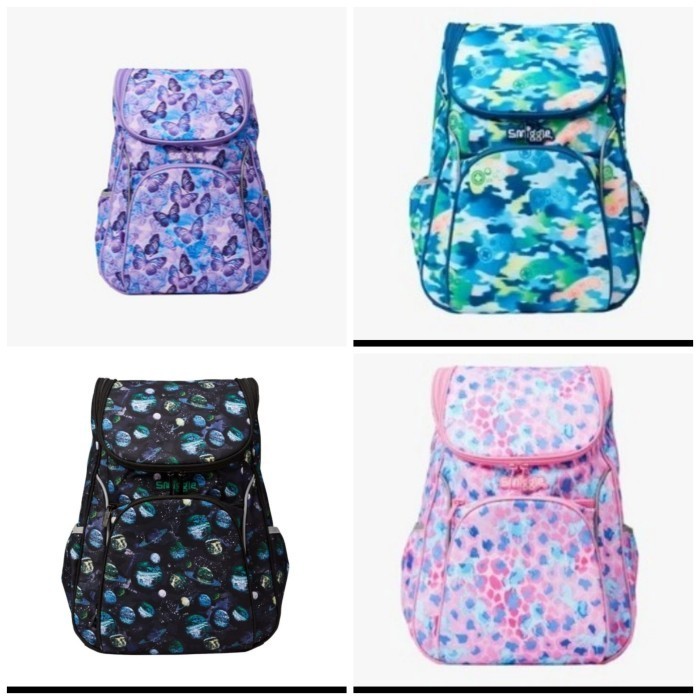 [COD] Tas Smiggle Access Mirage Reflect Backpack/ Smiggle Ori/ Tas Ransel Limited