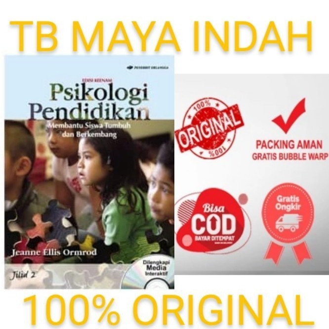 [COD] Psikologi Pendidikan Edisi 6 Jilid 2 - Jeanne Ellis Ormrod Terbaru