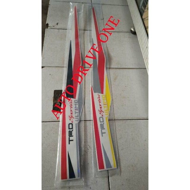 [Original] Stiker Body Rush Trd Ultimo Terbatas