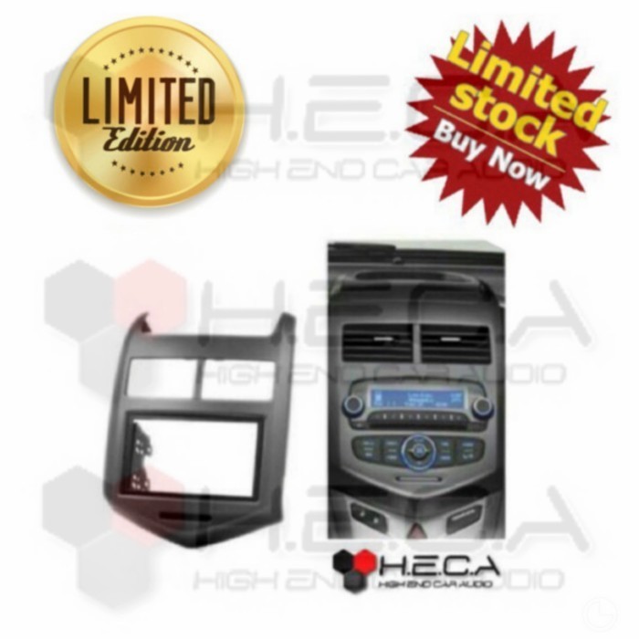 [Original] Frame Audio 2 Din Untuk Chevrolet Aveo 2011 Diskon