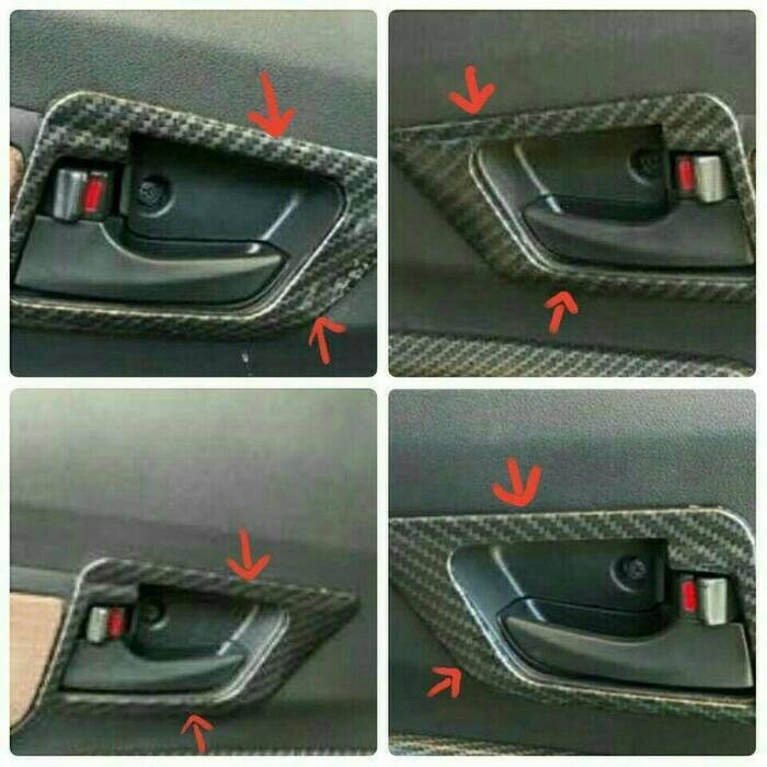 ✅Baru Panel Carbon Handle Dalam Grand All New Avanza - Great Xenia - Veloz Limited