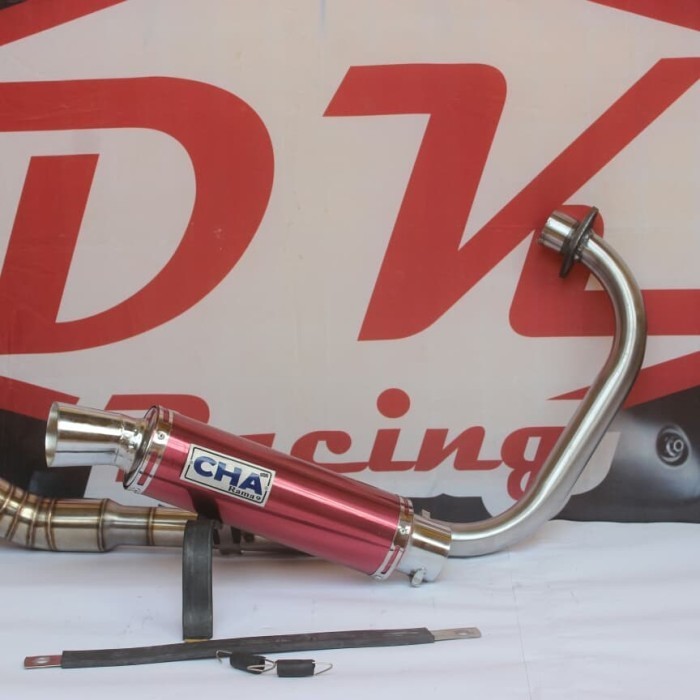 ✅New Ori Knalpot Cha Merah Honda Gl Pro Fullsystem Berkualitas