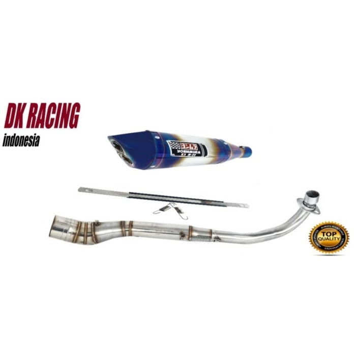 ✅New Ori Terbaru Knalpot Yamaha Vega R Yoshimura R11 Blue Terbatas