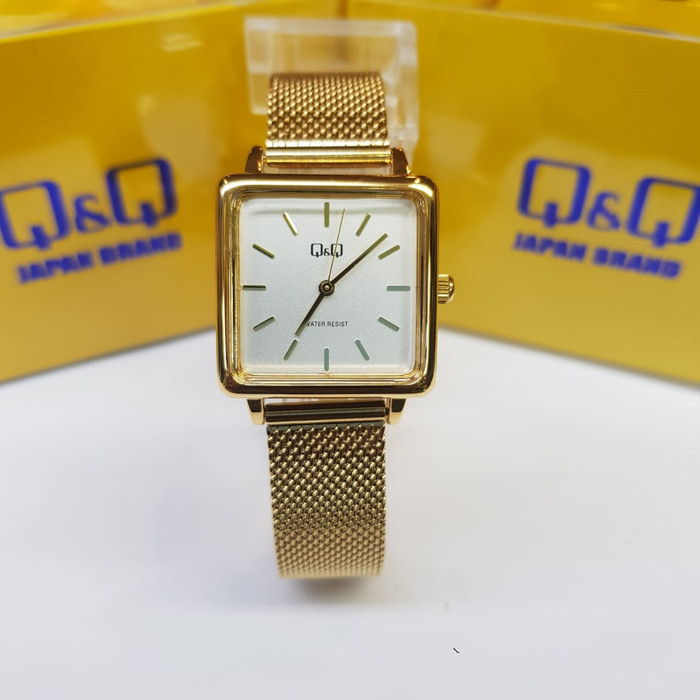[COD] Jam Tangan Wanita Qq Qnq QQ Qb51J001Y Gold Original Bergaransi Diskon