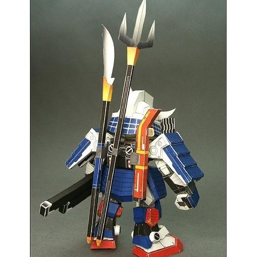 

Diy Papercraft Sd Gundam Masamune