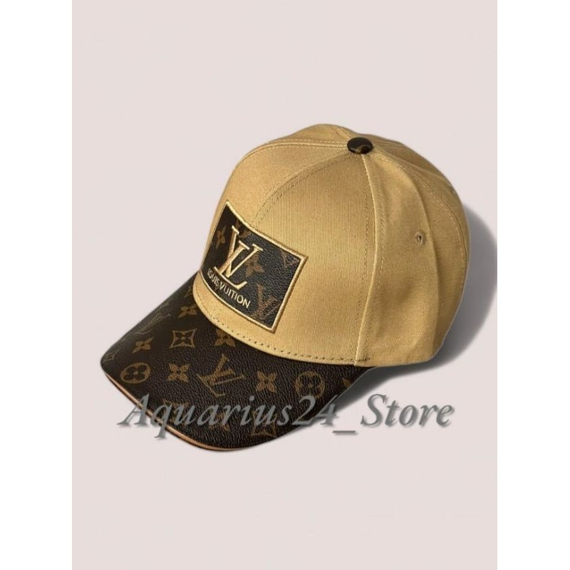 Topi Baseball LV Monogram Import Premium Original Keren Unisex Hat Cap Casual