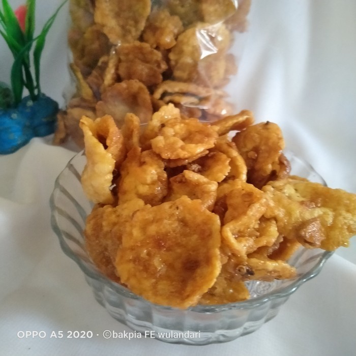 RWS - EMPING PEDAS MANIS / emping melinjo pedas manis 250 gram - Snack Jogja