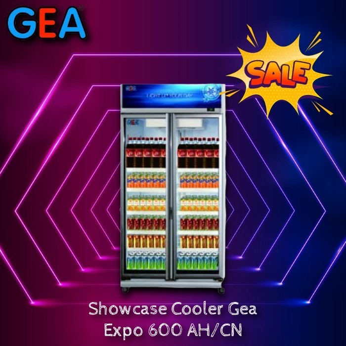 [Baru] Showcase Cooler Gea 2Pintu Expo800Ah/Cn Gea Showcase Expo800Ahcn Diskon