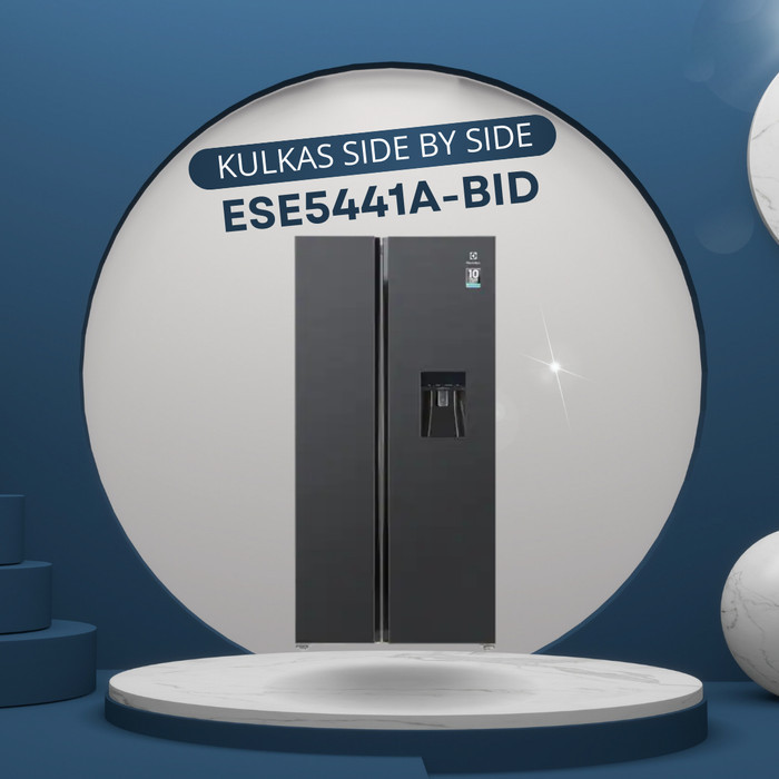 [Baru] Electrolux Kulkas Ese5441A-Bid 500Liter Limited