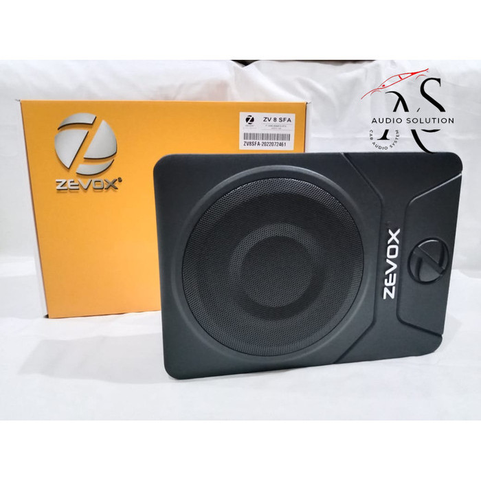 [Baru] Subwoofer Kolong Zevox 8 Inch Zv 8 Sfa - Sub Aktif Zevox Underseat Terbaru