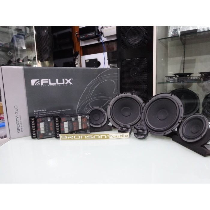 [Baru] Speaker Flux Sporty 361 3Way / Flux Sporty 360.1 3Way Terbaru