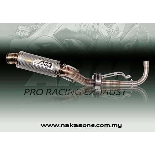 [New] Knalpot Ahm Carbon Jupiter Z Vega R Stainless Steel Stenlis Original Diskon