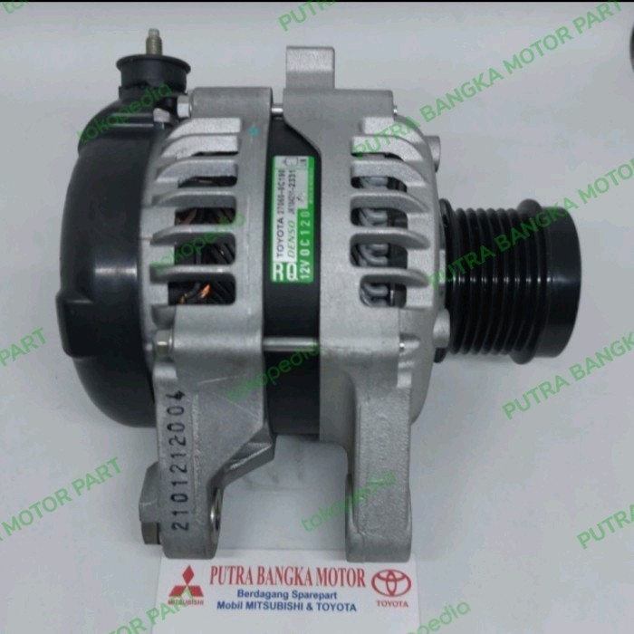 [New Ori] Alternator Assy Mobil Innova Fortuner Bensin 27060-Oc190 Berkualitas