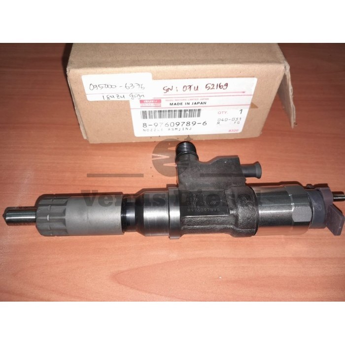 [Ori] Injector Isuzu Giga Fvz 285Ps Asli 095000-6376 8-97609789-6 Diskon