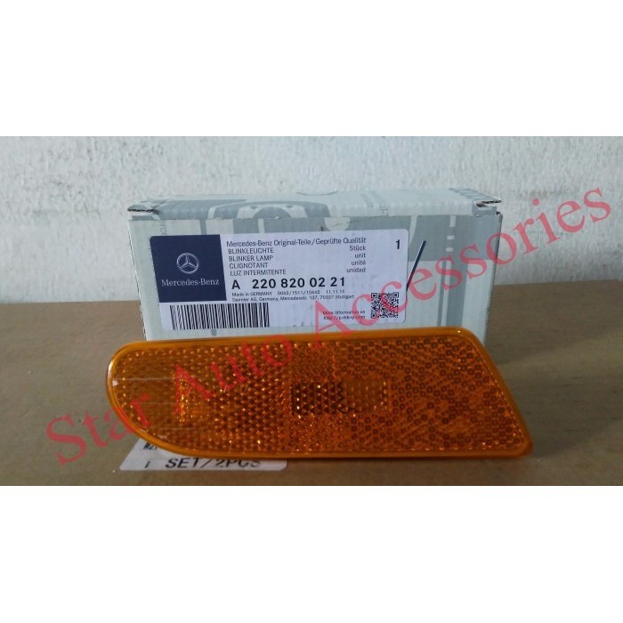 [New] Lampu Sein / Side Marker Usa Mercedes Benz W220 Original Terbaru