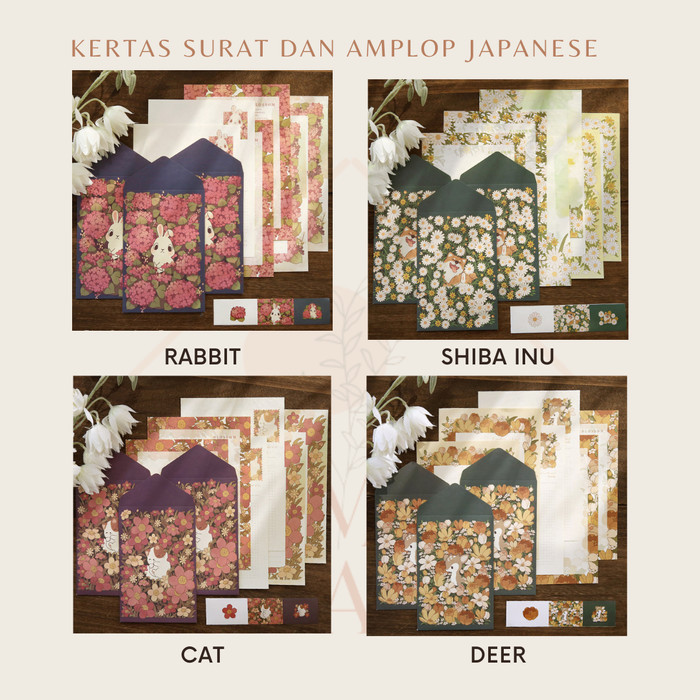 

Rumah Krave - Kertas Surat Amplop Animal Style