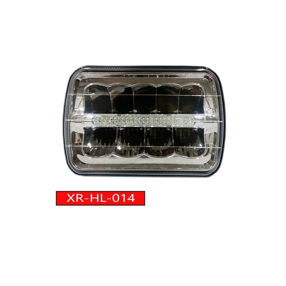 [New] Headlamp 7 Inch Crystal Clear Kotak Xrhl014 Led 9 Lowin Limited