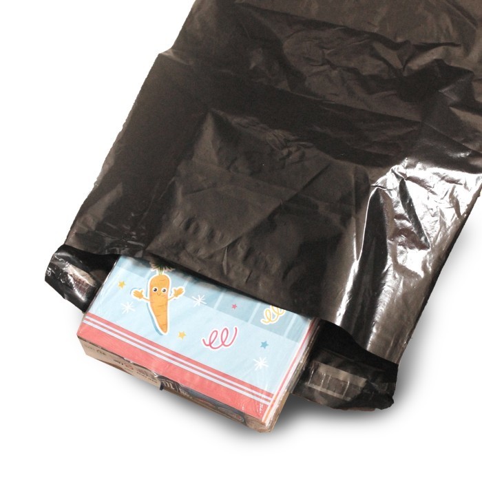 

Plastik Polymailer 30 X 40 Hitam Packaging Kantong Amplop Isi 100 Pcs