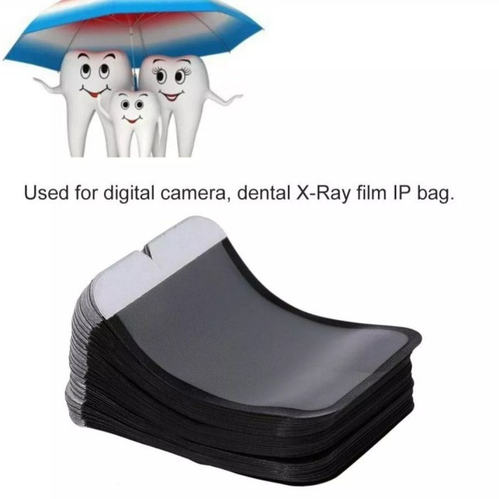 

Dental X Ray Film Barrier Amplop Pelindung Scan Film Rontgen Isi 10 Pc
