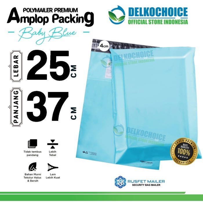 

Polymailer Polos Tosca 14X22Cm Amplop Plastik Packing Premium Pack