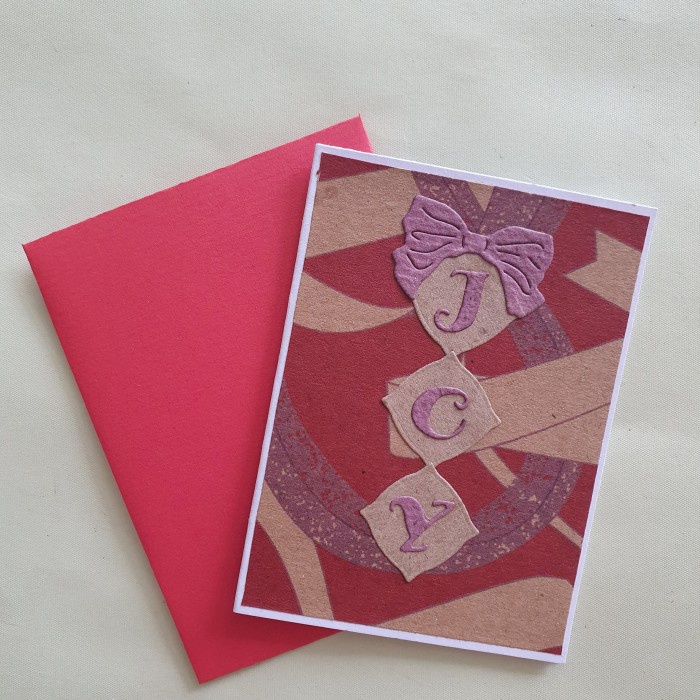 

Kartu Ucapan Natal Christmas D Beserta Amplop Motif 5