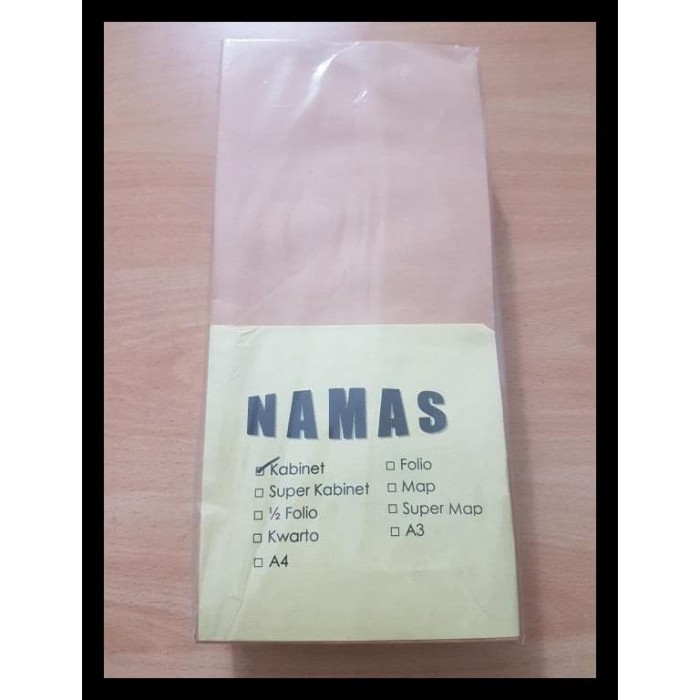 

Amplop Ukuran Namas