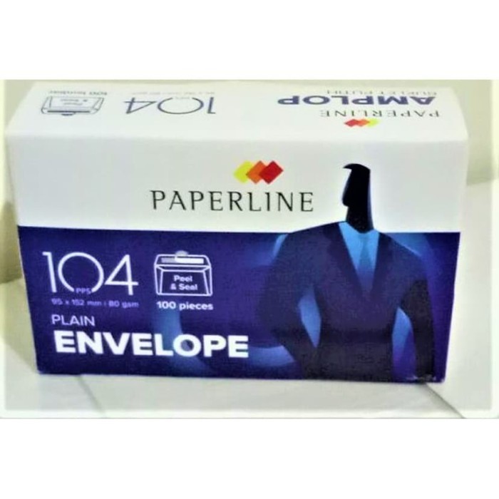 

Amplop 104 Putih Polos Isi 100 Lembar Paperline
