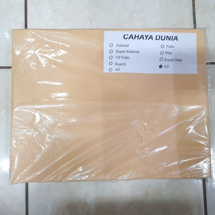 

Amplop A3 " Dunia