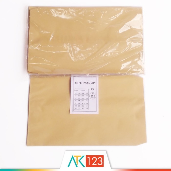 

Amplop / Samson Guanaco C 1/2 Folio Isi 100 Buah