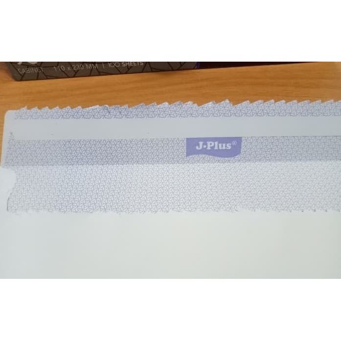 

Amplop Putih Polos Jplus Biru No.90 W/ Seal 80Gsm