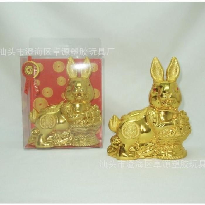 TEMPAT PERMEN PAJANGAN KELINCI RABBIT TAHUN 2023 HIASAN IMLEK