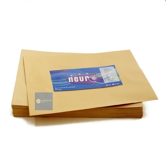 

Hot!!Amplop Ukuran Map Neuro 27,5 X 37,5 Cmseal