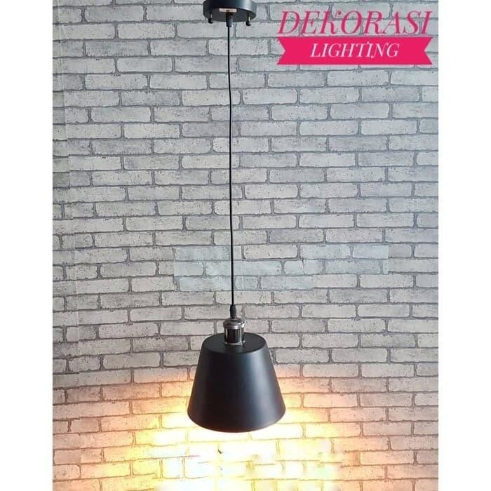 LAMPU GANTUNG HIAS MINIMALIS WARNA WARNI DECOR CAFE LIGHTING