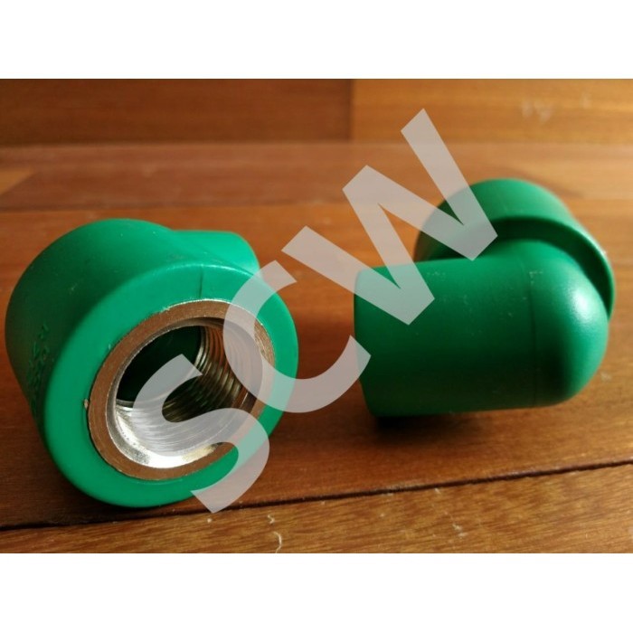 Elbow Drat Dalam PPR 32mm 1" Knee EDD Female Thread Elbow Fitting PPR