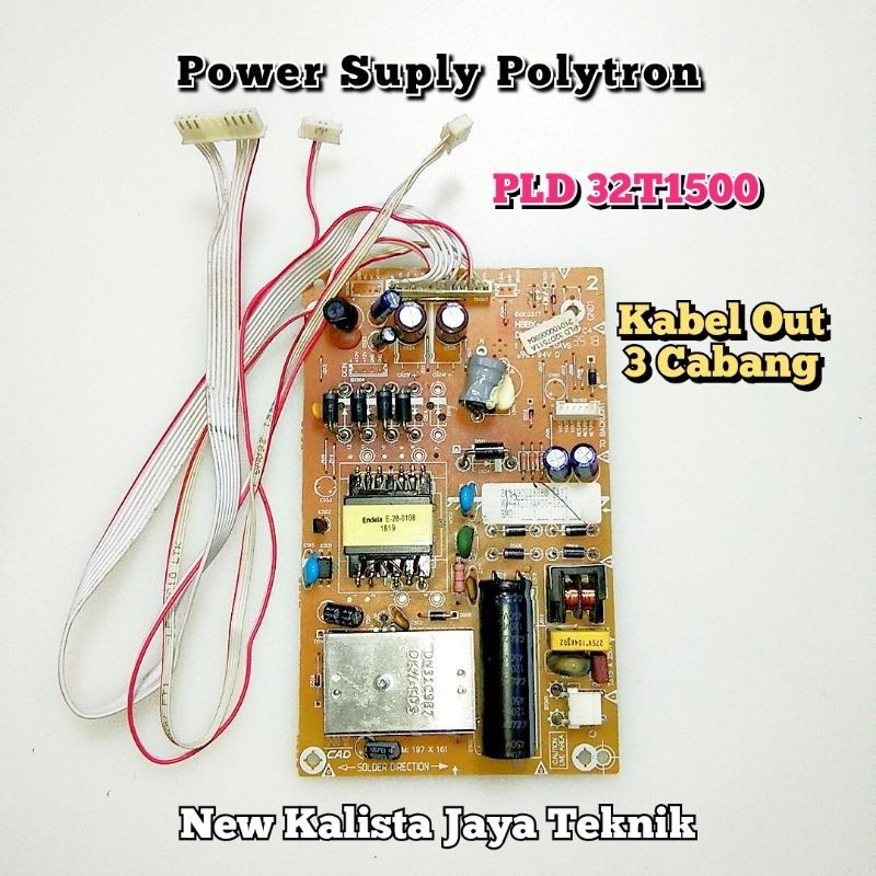 POWER SUPLY TV POLYTRON 32T1500 ORIGINAL PSU POLYTRON 32T1500 REGULATOR TV POLYTRON PLD2T1500S PSU 3